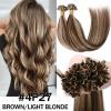 200g 200s Fusion Pre Bonded Keratin Nail U Tip Remy Human Hair Extensions Thick