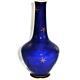 Antique Sevres French Cobalt Or Bleu Lapis Bottle Shaped Vase, Gold Stars 8
