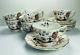 Booths Fresian Tea Cups Saucers Sets Set 8 Imari A8022 England Antique