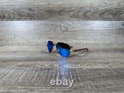 Brand New Ray-Ban 8307 Carbon Fiber Pilot Sunglasses Blue Lens Ships Now