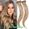 Clearance Nano Ring Tip 100% Remy Human Hair Extensions Micro Loop Beads 150g Us