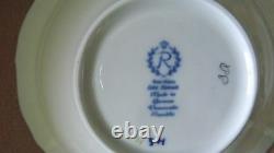 ECHT Cobalt 93 PC VTG German Reichenbach Fine China Porcelain ECHT Cobalt Gold