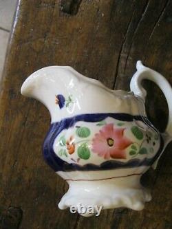 Early C19th Hand Painted cobalt bue gilded tea servce