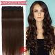 Invisible Clip In Real Remy Human Hair Extensions One Piece Thick 3/4 Full Head