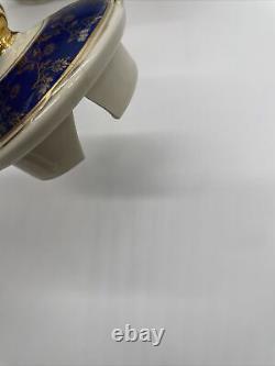 Johann Haviland Cobalt Blue & Gold Coffee/Tea Pot Bavaria Rosenthal 1950-1970