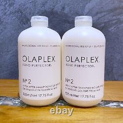 OLAPLEX No. 2 Bond Perfector 17.75 oz SET OF 2 NewithSealed Authentic Fresh Stock