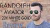 Randolph Aviator Cobalt 23k White Gold Review