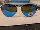 Ray Ban Rb3025 112/4l 62mm Large Sunglasses Aviator Metal Polarized Blue Mirror