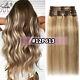 Real Thick 160g++ Double Weft Clip In Remy Human Hair Extensions Full Head Xl462