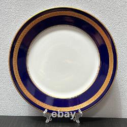 Set of 4 Rosenthal EMINENCE 5107 Cobalt Blue Gold Salad Plate 7 3/4 Germany