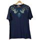 Versace Collection Blue & Gold Short Sleeve T-shirt Xl