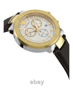 Versace Mens Urban Mystique 43mm Strap Fashion Watch