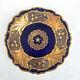 Weimar Porcelain Cobalt Blue Gold Plate German China Made In Germany