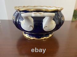Weimar Echt Cobalt Porcelain Blue/Gold Soup Tureen with Lid. Brand New