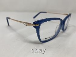 Benessere 3895 BLEU 55-15-140 Monture de lunettes en plastique à monture complète bleu/or DI21