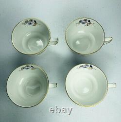 Booths Fresian Tea Cups Saucers Sets Set 8 Imari A8022 England Antique