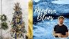 Découvrez L'arbre De Noël Thématique De David En Bleu Marine Et Or Pour 2022