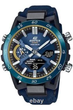 Montre pour hommes CASIO EDIFICE ECB-2000SS-2AJR Camp Climbing Bleu Or 50ème