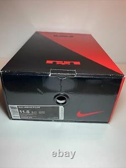 Nike Max Lebron XI 11 Low Black Gum Crimson Cobalt Gold Size 11.5m 642849-078