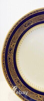 Onze Assiettes de Déjeuner en Porcelaine Losol Ware Cobalt Bleu & Or de la marque Eleven Keeling & Co