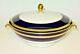 Rosenthal Eminence #5107 Cobalt Blue & Gold Laurel Round Covered Casserole Bowl