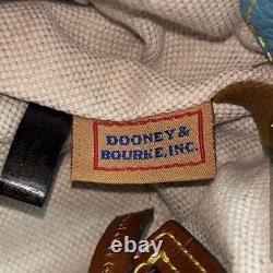 Sac à main bombé en cuir grainé Dooney & Bourke de grande taille V707601