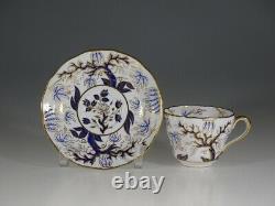 Spode Pour Tiffany & Co. Cobalt Blue Et Gold Tea Cup Et Saucer, Angleterre Vers 1891
